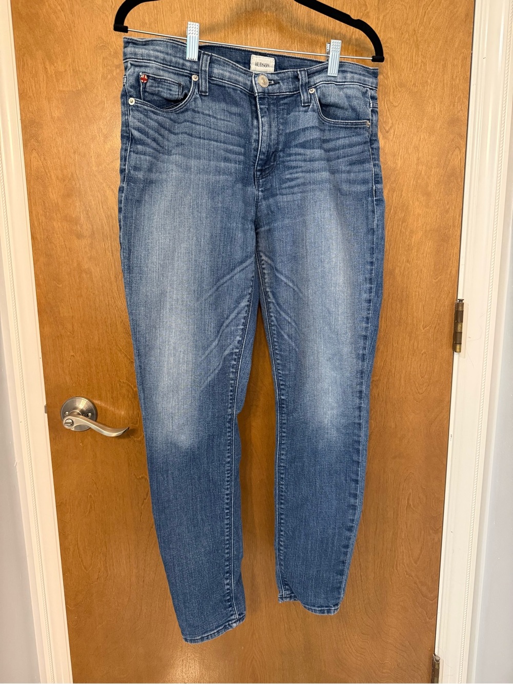 Hudson Nico Midrise Ankle Super Skinny Jeans Size 29